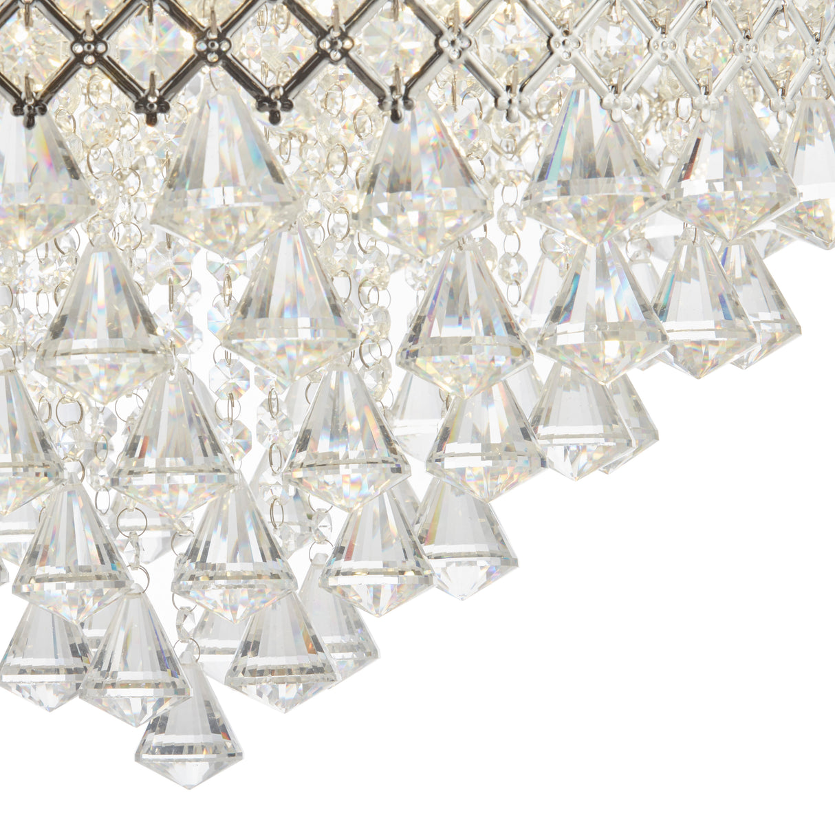 Cinderella Crystal Round Chandelier // 12 Light  | Finesse -  Home Elegance USA