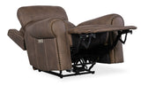 Duncan Power Recliner With Power Headrest & Lumbar - Dark Brown by Hooker Furniture - View 5