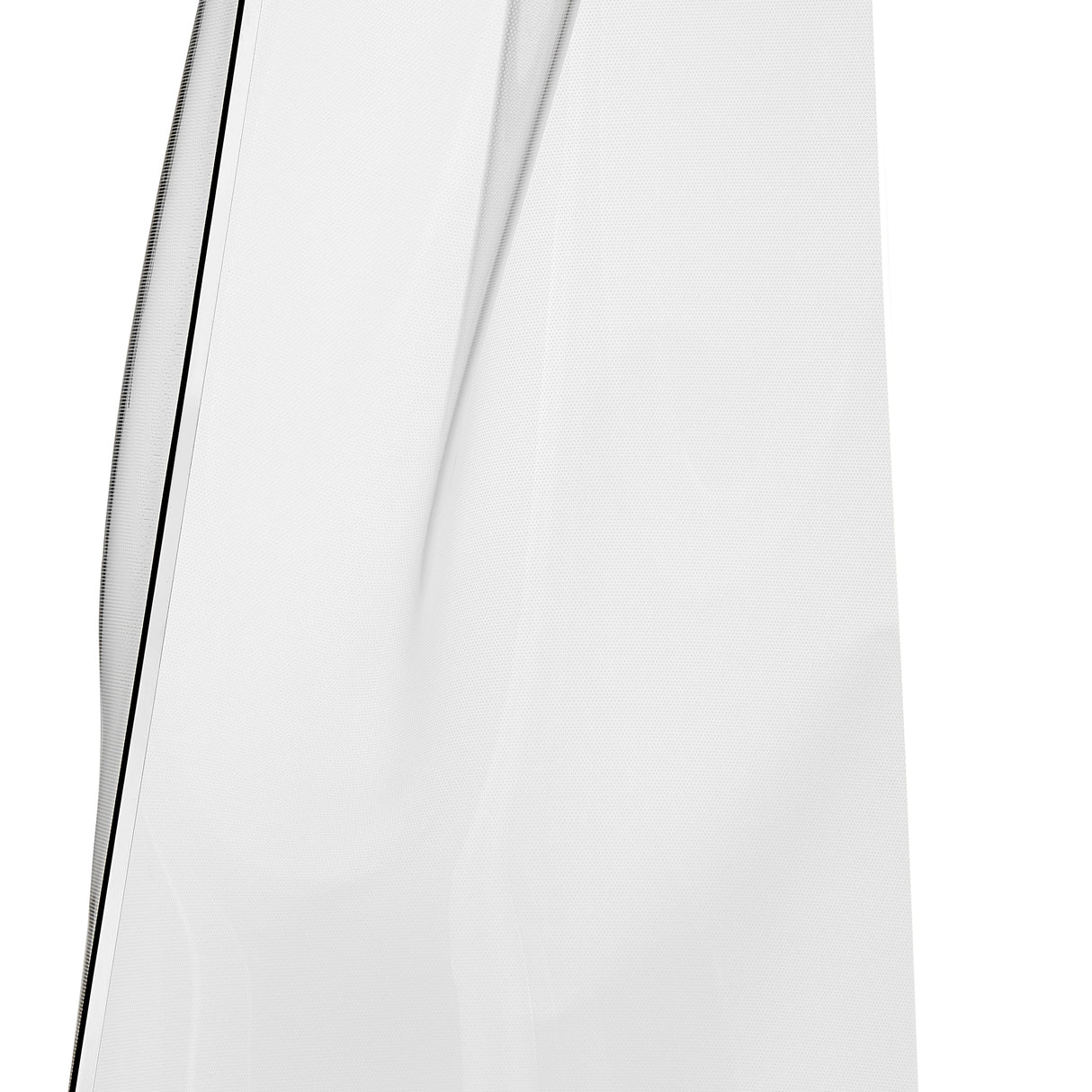 Acrylic Lace Floor Lamp // Chrome  | Finesse -  Home Elegance USA
