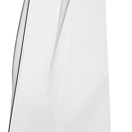 Acrylic Lace Floor Lamp // Chrome  | Finesse -  Home Elegance USA