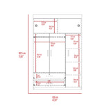 Tucson Armoire, Two Drawers - sold by Home Elegance USA