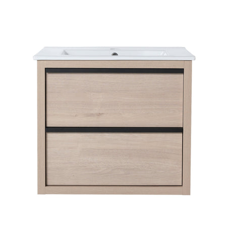 24" Bathroom Vanity with 2 Soft Close drawers, White Ceramic Basin - BVA02524PLO - G - BL9060B(W1286S00034) - W999S00071 - image - 22