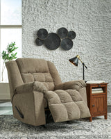 Rocker Recliner Kegler - Briar Chenille | Ashley - Home Elegance USA