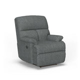 Triton Transitional Fabric Power Recliner | Flexsteel