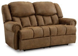 Ashley Auburn Boothbay Reclining Power Loveseat - Faux Leather - 4470474 - Home Elegance USA - 1