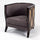 Artmax 4474-SF Upholstery Chair – Available in Penny Metallic, Whitewash Silverleaf, or Slate Gray - Home Elegance USA