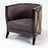Artmax 4474-SF Upholstery Chair – Available in Penny Metallic, Whitewash Silverleaf, or Slate Gray - Home Elegance USA