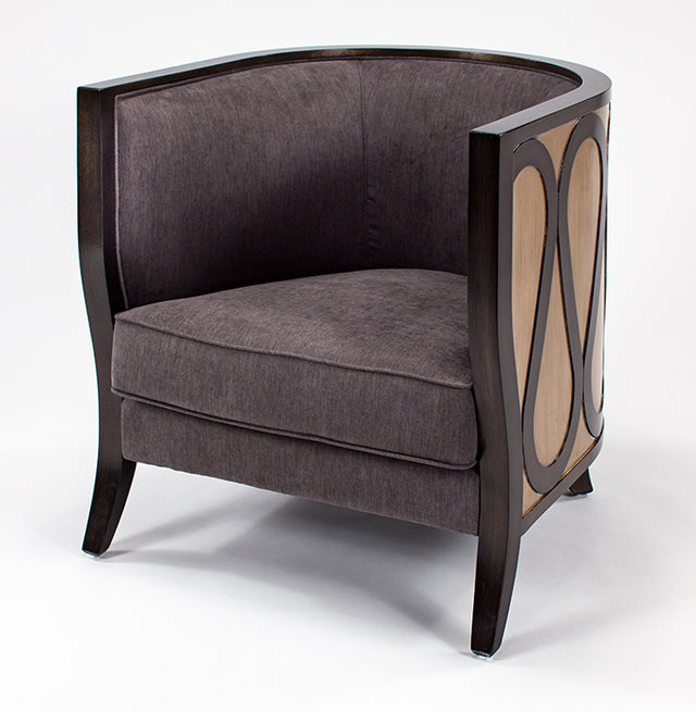 Artmax 4474-SF Upholstery Chair – Available in Penny Metallic, Whitewash Silverleaf, or Slate Gray - Home Elegance USA