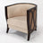 Artmax 4474-SF Upholstery Chair – Available in Penny Metallic, Whitewash Silverleaf, or Slate Gray - Home Elegance USA