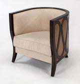 Artmax 4474-SF Upholstery Chair – Available in Penny Metallic, Whitewash Silverleaf, or Slate Gray - Home Elegance USA