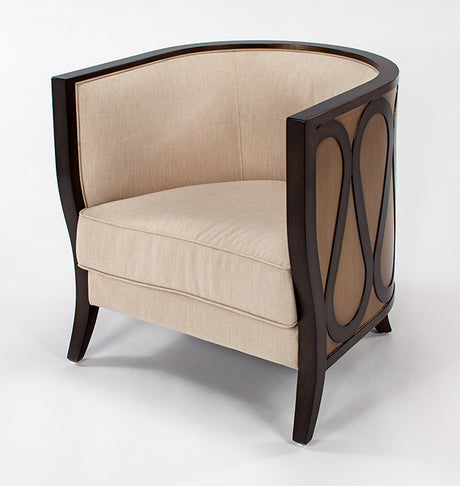 Artmax 4474-SF Upholstery Chair – Available in Penny Metallic, Whitewash Silverleaf, or Slate Gray - Home Elegance USA