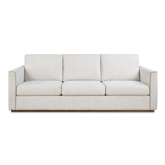 Lorien Boucle Sofa Cream - White by Uttermost - View 1