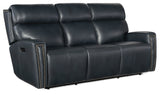 Ruthe Zero Gravity Power Sofa With PH & Hidden Console - Blue by Hooker Furniture - View 1