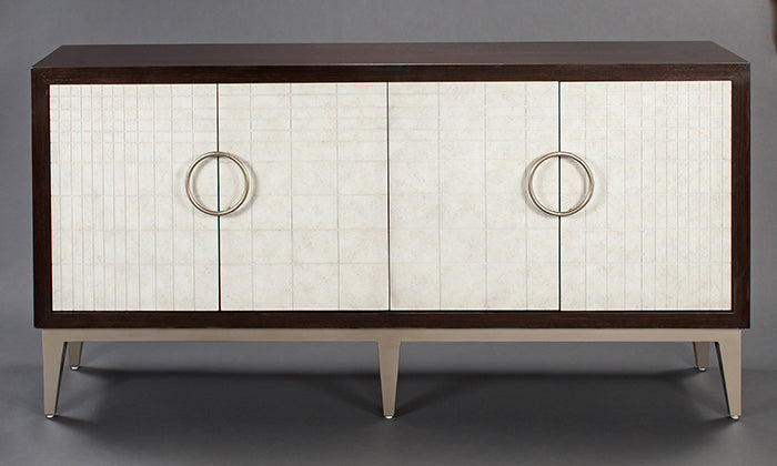 Tobacco & French Vanilla Tile Cabinet 4495-S with Optional Mirror – Artmax - Home Elegance USA