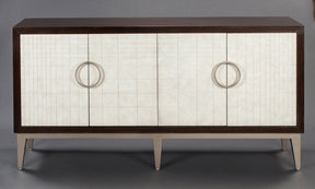 Tobacco & French Vanilla Tile Cabinet 4495-S with Optional Mirror – Artmax - sold by Home Elegance USA