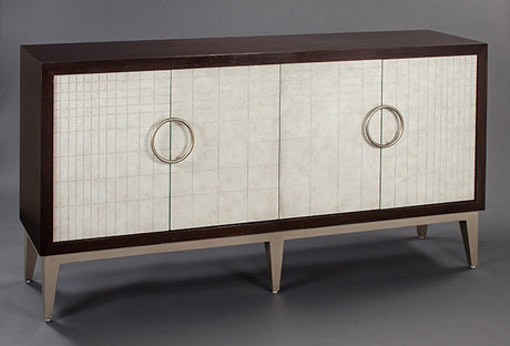Tobacco & French Vanilla Tile Cabinet 4495-S with Optional Mirror – Artmax - sold by Home Elegance USA