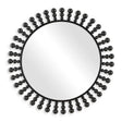 Aziel Round Mirror - Black by Uttermost - View 1
