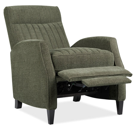 Denver Push Back Recliner - Dark Green by Hooker Furniture - View 5