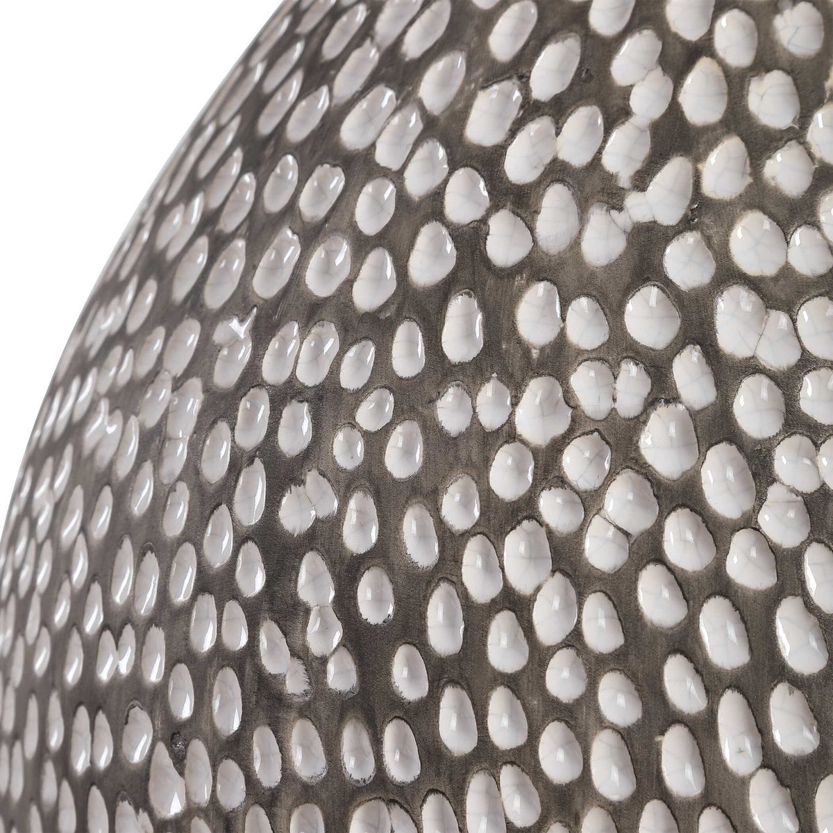 Cyprien Table Lamp Gray White - Dark Gray / White by Uttermost - View 5