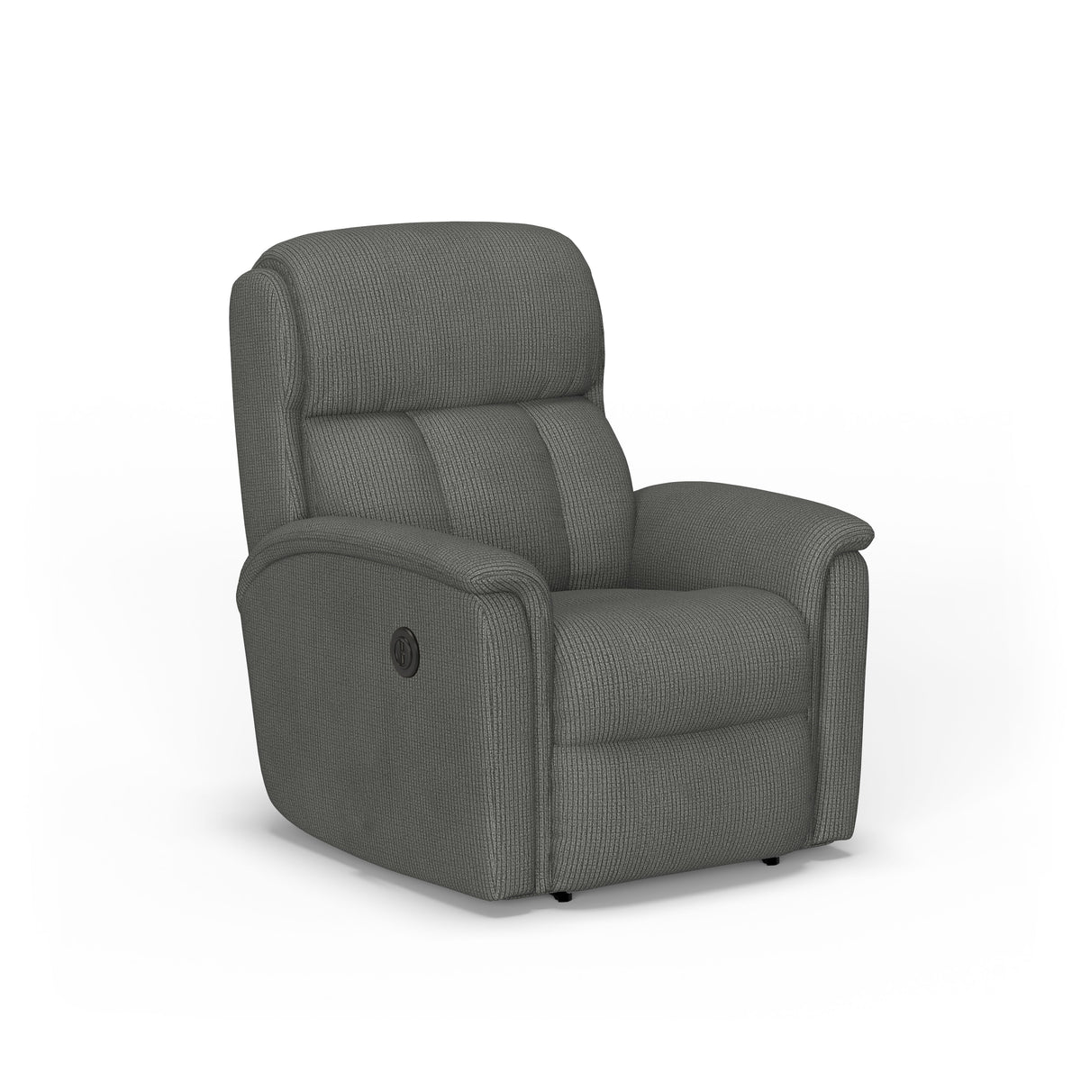 Luna Transitional Fabric Power Rocking Recliner | Flexsteel