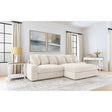 Upton Sand Reversible Sectional Sofa - sold by Home Elegance USA