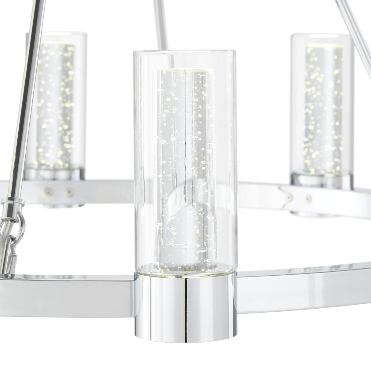 Victory 8 Light Chandelier //  Chrome  | Finesse -  Home Elegance USA