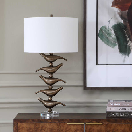 Sing Song Table Lamp - Bronze by Uttermost - View 5