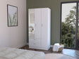 Armoire Haddam, Bedroom, White - sold by Home Elegance USA