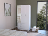Armoire Haddam, Bedroom, White - sold by Home Elegance USA