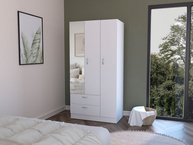 Armoire Haddam, Bedroom, White - sold by Home Elegance USA