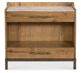 Cashiers Open Nightstand Almond - Light Brown by Hooker Furniture - View 2