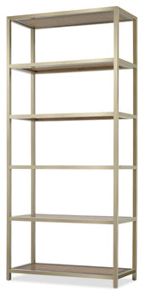 Melange 85" Etagere - Gold by Hooker Furniture - View 4