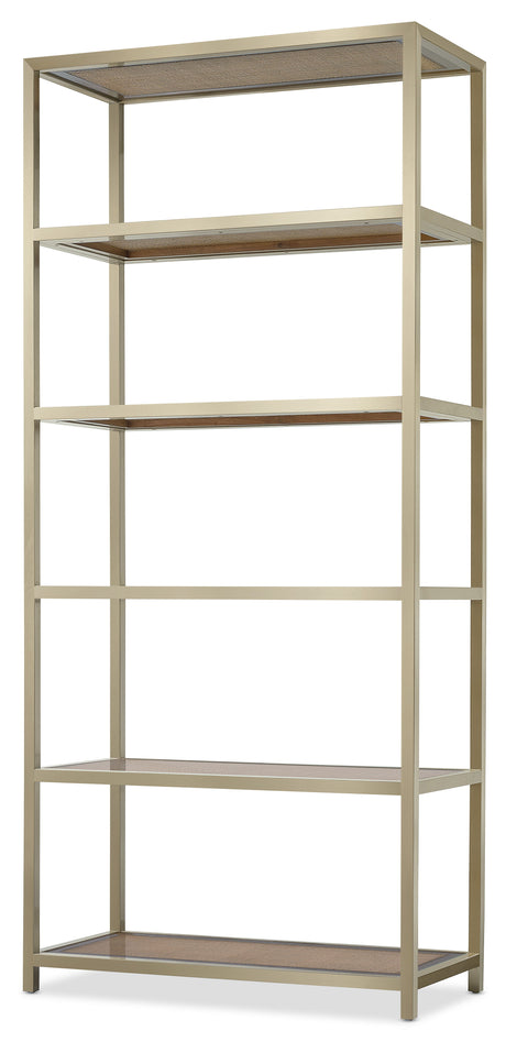 Melange 85" Etagere - Gold by Hooker Furniture - View 4