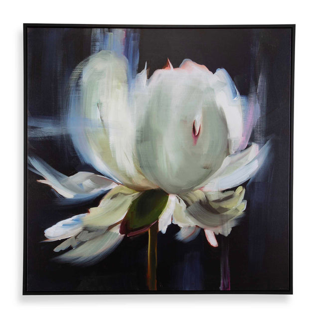 Peony Framed Floral Art - Black by Uttermost - View 1