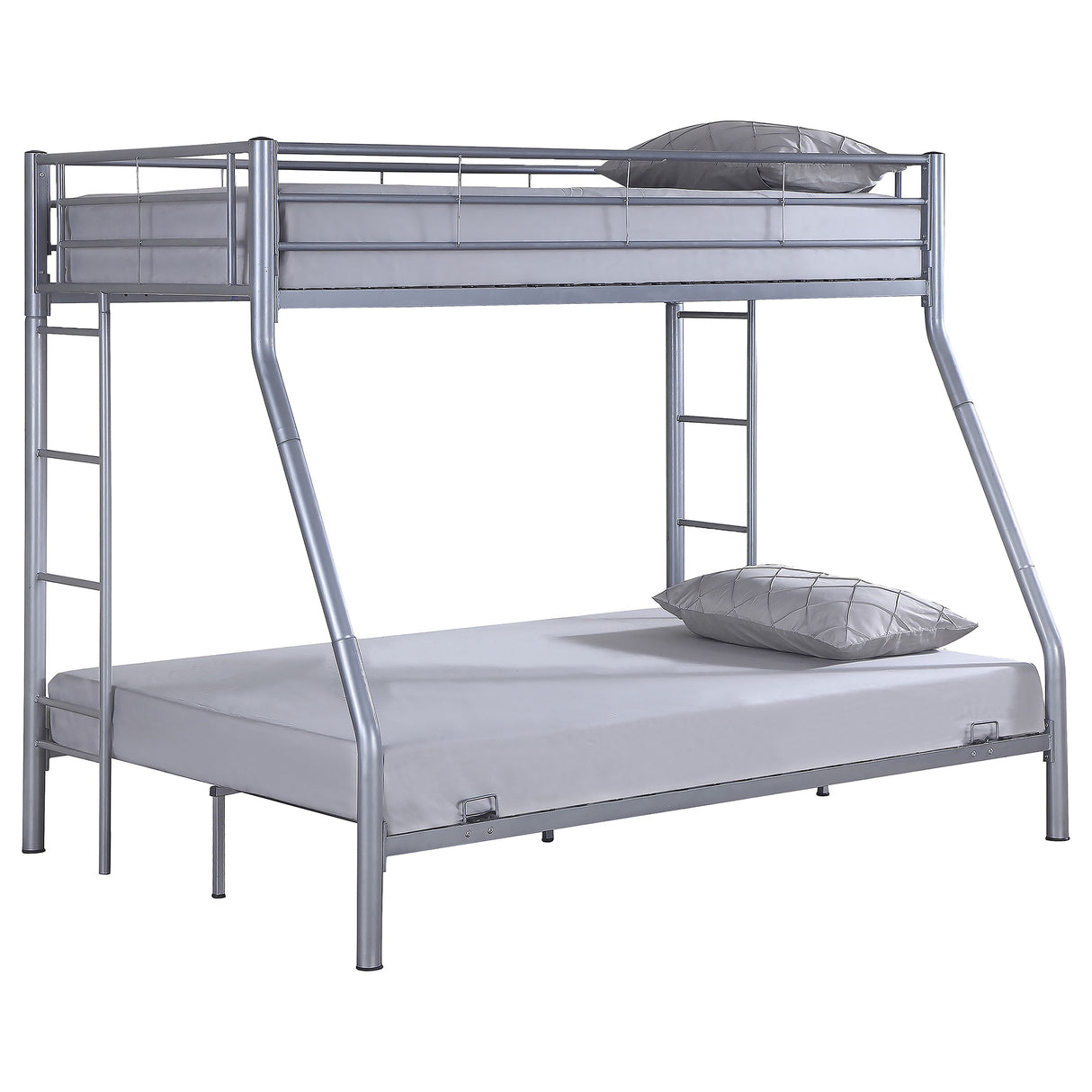 Twin / Full Bunk Bed - Hayward Twin Over Full Bunk Bed Silver