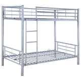 Twin / Twin Bunk Bed - Hayward Twin Over Twin Bunk Bed Silver