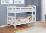 Twin / Twin Bunk Bed - Chapman Twin Over Twin Bunk Bed White