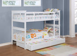 Twin / Twin Bunk Bed - Chapman Twin Over Twin Bunk Bed White