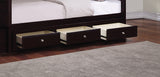 Under Bed Storage - Elliott 3-drawer Under Bed Storage Cappuccino