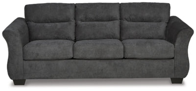 Ashley Gunmetal Miravel Queen Sofa Sleeper - Microfiber | Home Elegance USA