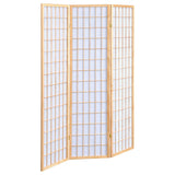 Carrie 3 - panel Folding Screen Natural and White - 4621 - image - 1