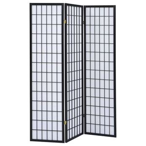 Carrie 3 - panel Folding Screen Black and White - 4622 - image - 1