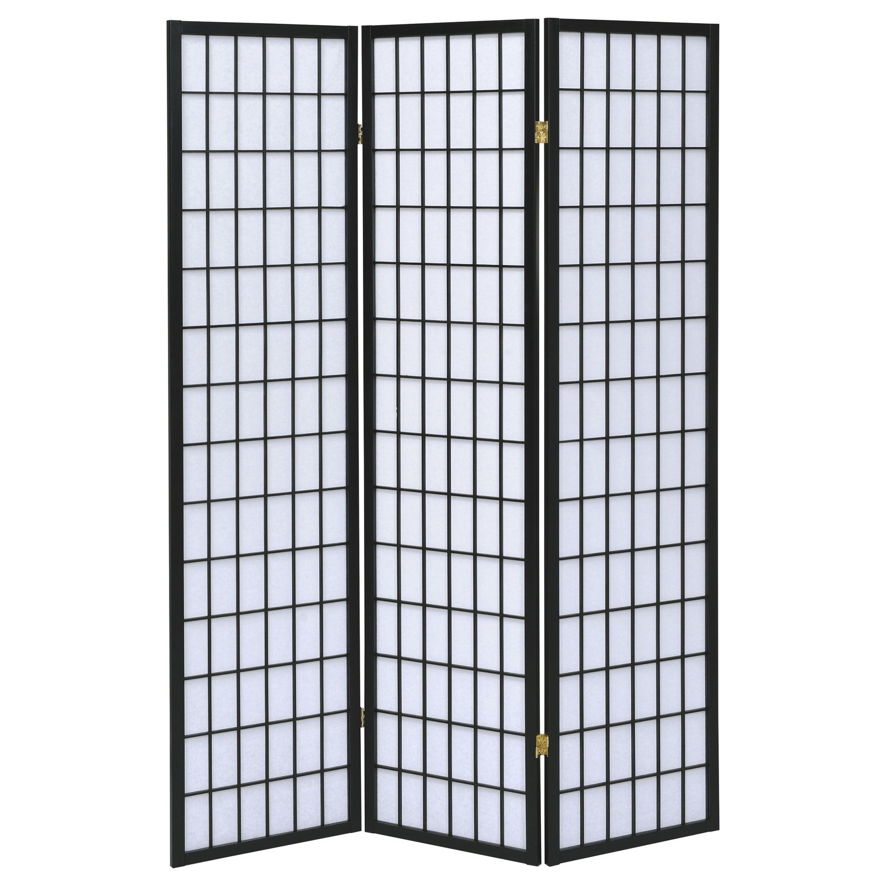 Carrie 3 - panel Folding Screen Black and White - 4622 - image - 4