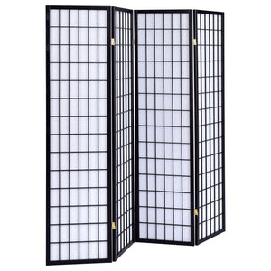 Roberto 4 - panel Folding Screen Black and White - 4624 - image - 1