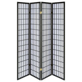 Roberto 4 - panel Folding Screen Black and White - 4624 - image - 4