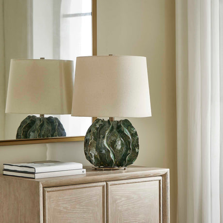 Guinevere Table Lamp Deep Green - Dark Green by Uttermost - View 3
