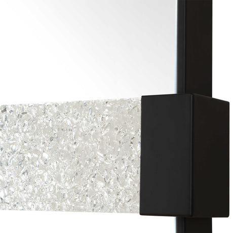 Stratton Modern Dressing Mirror - Black by Uttermost - View 5