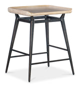 Retreat Stool - Beige / Black by Hooker Furniture - View 1