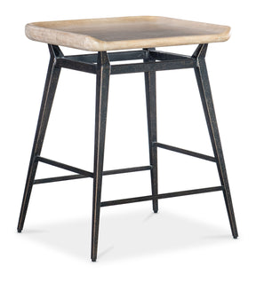 Retreat Stool - Beige / Black by Hooker Furniture - View 1