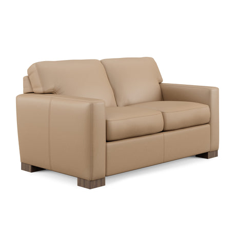 Bryant Leather Fabric Loveseat | Flexsteel
